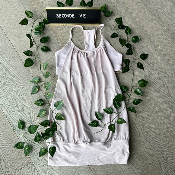 Lululemon light pink yoga tank - Picture 1 of 4